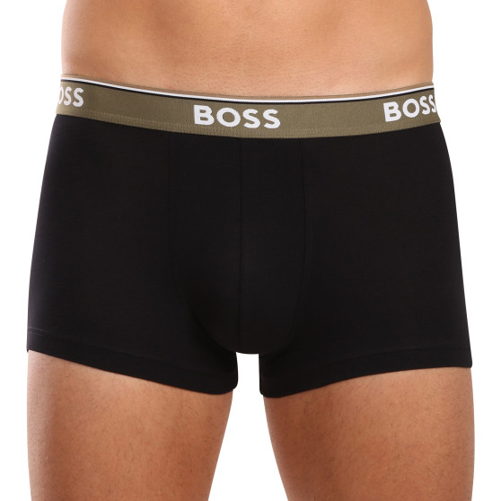 3PACK BOSS miesten bokserit mustat (50517827 980)