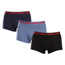 3PACK HUGO miesten bokserit moniväriset shortsit moniväriset (50510192 321)