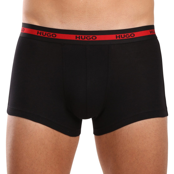 3PACK HUGO miesten bokserit moniväriset shortsit moniväriset (50517883 970)