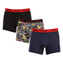 3PACK HUGO miesten bokserit moniväriset shortsit moniväriset (50517887 979)