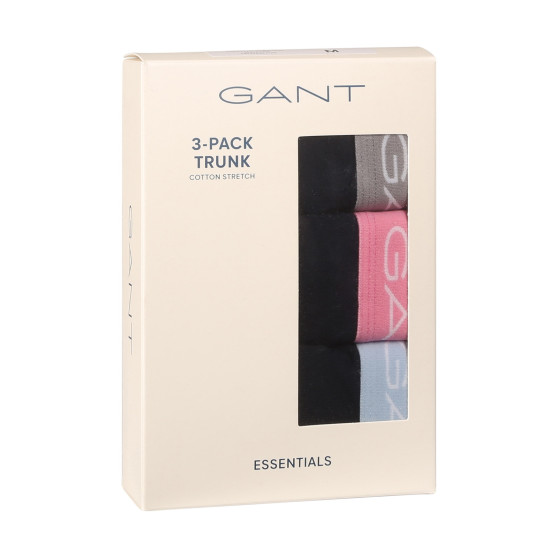 3PACK Gant miesten bokserit mustat (902423003-649)