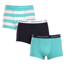 3PACK Gant miesten bokserit moniväriset shortsit moniväriset (902413023-433)