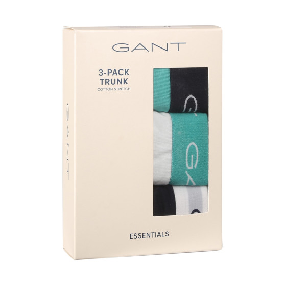 3PACK Gant miesten bokserit moniväriset shortsit moniväriset (902423013-364)