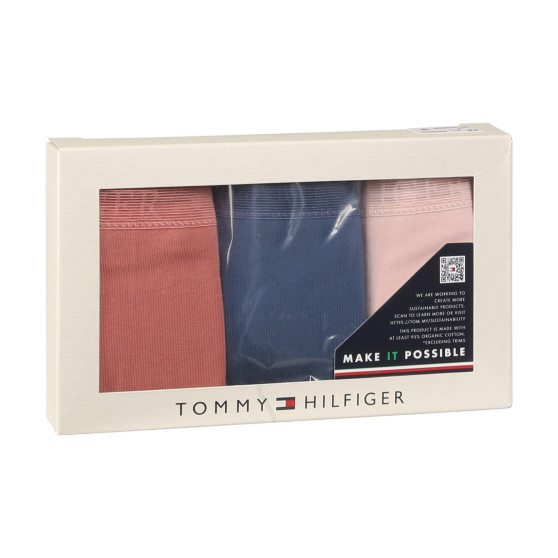 3PACK Tommy Hilfiger naisten stringit moniväriset (UW0UW04890 0VV)