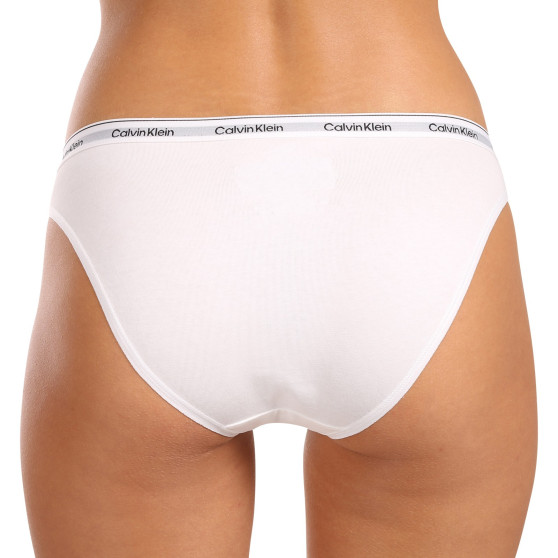 3PACK Calvin Klein naisten pikkuhousut valkoinen (QD5207E-100)