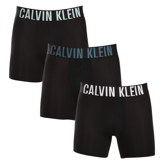 3PACK Calvin Klein miesten bokserit mustat (NB3612A-MDL)