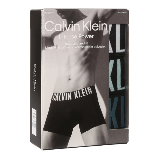 3PACK Calvin Klein miesten bokserit mustat (NB3612A-MDL)