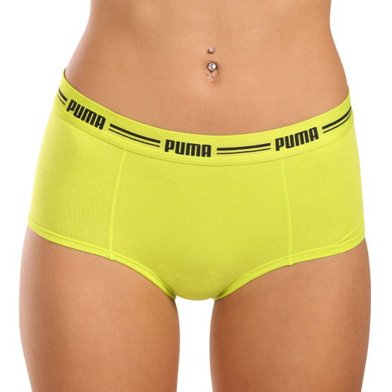 2PACK Puma naisten pikkuhousut keltaiset (603033001 021)