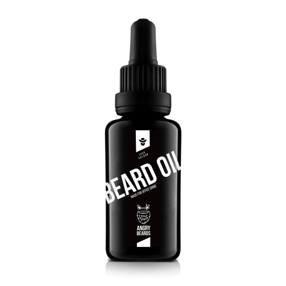 Angry Beards Partaöljy Jack Saloon miehille 30 ml