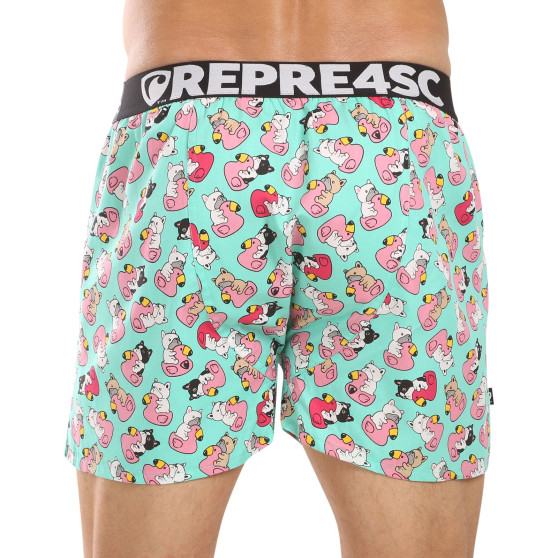 Represent Miesten shortsit yksinoikeudella Mike Bulldog Bathing (R4M-BOX-0711)