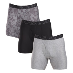 3PACK Under Armour miesten bokserit moniväriset shortsit moniväriset (1383884 410)