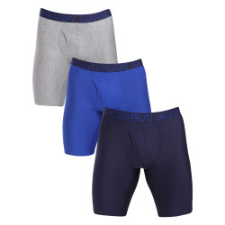 3PACK Under Armour miesten bokserit moniväriset shortsit moniväriset (1383880 400)