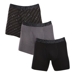 3PACK Under Armour miesten bokserit moniväriset shortsit moniväriset (1383889 709)