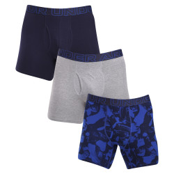 3PACK Under Armour miesten bokserit moniväriset shortsit moniväriset (1383889 709)