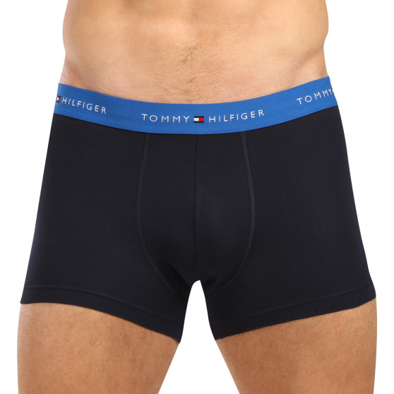 3PACK Tommy Hilfiger miesten bokserit tummansiniset shortsit (UM0UM02763 0WR)