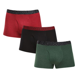 3PACK Under Armour miesten bokserit moniväriset shortsit moniväriset (1383891 302)