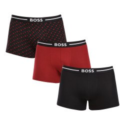 3PACK BOSS miesten bokserit moniväriset shortsit moniväriset (50514998 982)