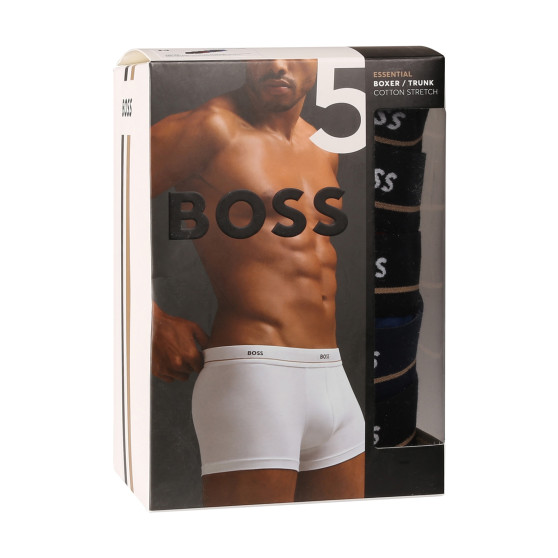 5PACK BOSS miesten bokserit moniväriset shortsit moniväriset (50517854 972)