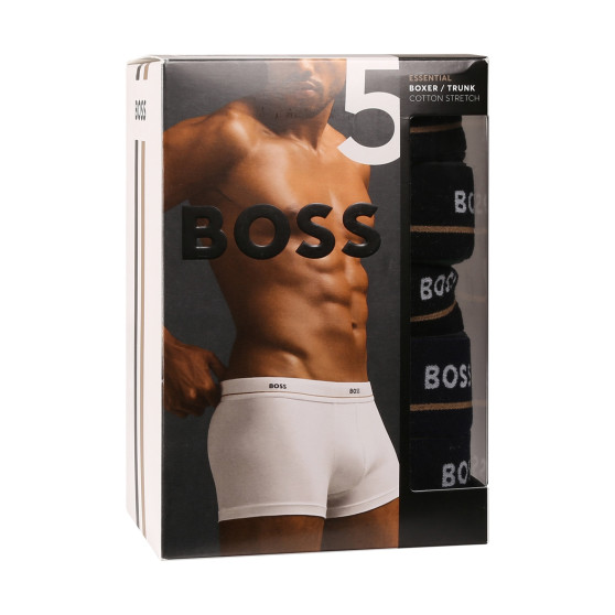 5PACK BOSS miesten bokserit moniväriset shortsit moniväriset (50517854 973)