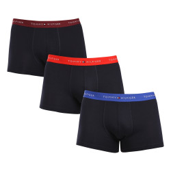 3PACK Tommy Hilfiger miesten bokserit mustat (UM0UM03028 0YZ)