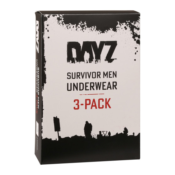 3PACK DAYZ miesten bokserit mustat (DZ001)