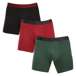 3PACK Under Armour miesten bokserit moniväriset shortsit moniväriset (1383889 002)