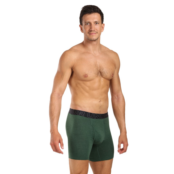 3PACK Under Armour miesten bokserit moniväriset shortsit moniväriset (1383889 302)