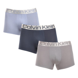 3PACK Calvin Klein miesten bokserit moniväriset shortsit moniväriset (NB3130A-N2M)