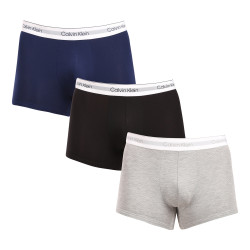 3PACK Calvin Klein miesten bokserit moniväriset shortsit moniväriset (NB3130A-N2M)