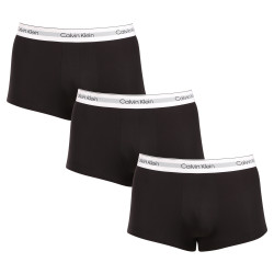 3PACK Calvin Klein miesten bokserit mustat (NB3075A-7V1)