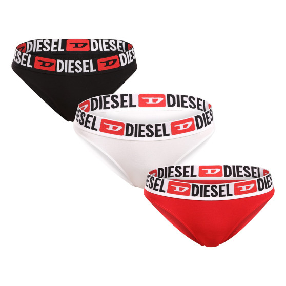 3PACK Diesel naisten stringit moniväriset (00SE0K-0NJAP-E6207)