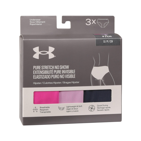 3PACK Under Armour naisten pikkuhousut moniväriset (1383895 652)