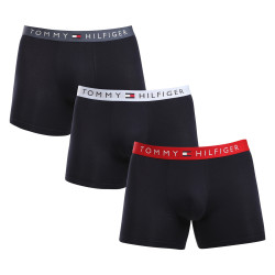 3PACK Tommy Hilfiger miesten bokserit mustat (UM0UM03028 0YZ)