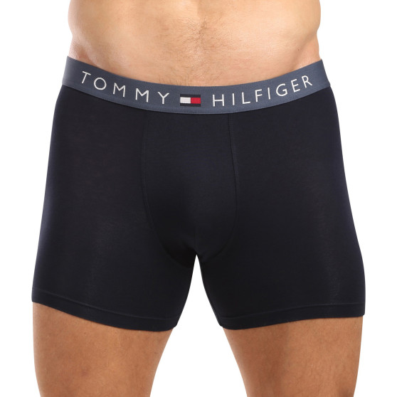 3PACK Tommy Hilfiger miesten bokserit tummansiniset shortsit (UM0UM03431 0R1)