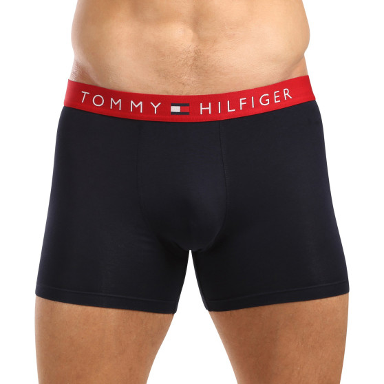 3PACK Tommy Hilfiger miesten bokserit tummansiniset shortsit (UM0UM03431 0R1)