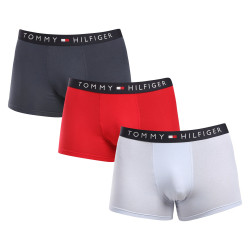 3PACK Tommy Hilfiger miesten bokserit moniväriset shortsit moniväriset (UM0UM03181 0SZ)