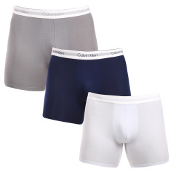 3PACK Calvin Klein miesten bokserit moniväriset shortsit moniväriset (NB3130A-N2M)