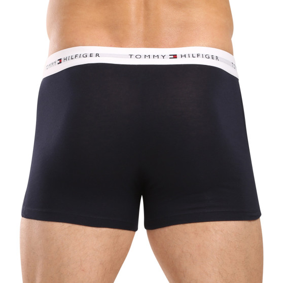 3PACK Tommy Hilfiger miesten bokserit tummansiniset shortsit (UM0UM02763 0W3)