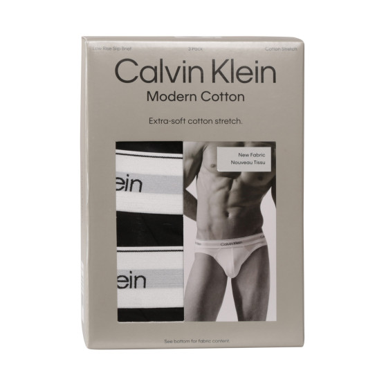 3PACK Calvin Klein miesten alushousut musta (NB3961A-UB1)