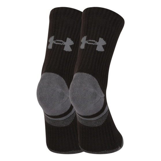 3PACK Under Armour sukat mustat (1379530 001)