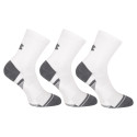 3PACK Under Armour sukat valkoiset (1379530 100)