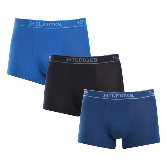 3PACK Tommy Hilfiger miesten bokserit moniväriset shortsit moniväriset (UM0UM03413 0XW)