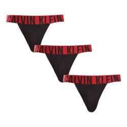 3PACK Calvin Klein miesten jocks mustat (NB3606A-Q5X)