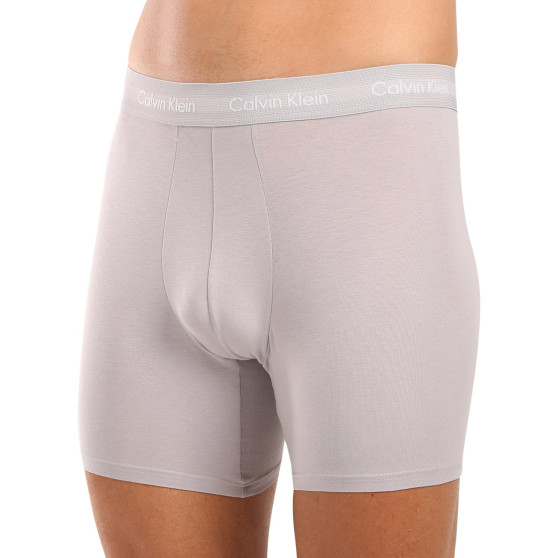 3PACK Calvin Klein miesten bokserit moniväriset shortsit moniväriset (NB1770A-QRH)