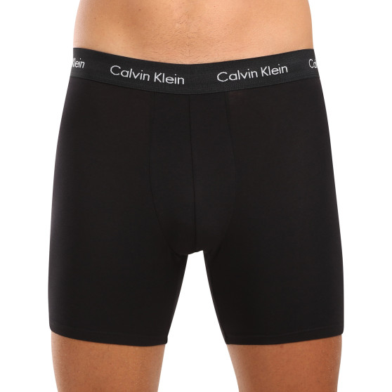 3PACK Calvin Klein miesten bokserit moniväriset shortsit moniväriset (NB1770A-QRH)