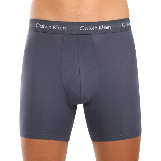 3PACK Calvin Klein miesten bokserit moniväriset shortsit moniväriset (NB1770A-QRH)