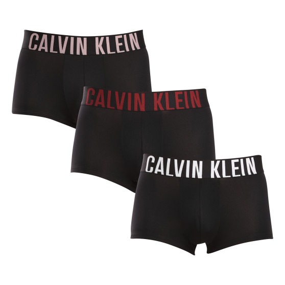 3PACK Calvin Klein miesten bokserit mustat (NB3611A-Q1S)