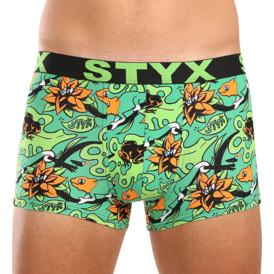 3PACK Styx miesten boxershortsit art sports kumi monivärinen (3G15780)