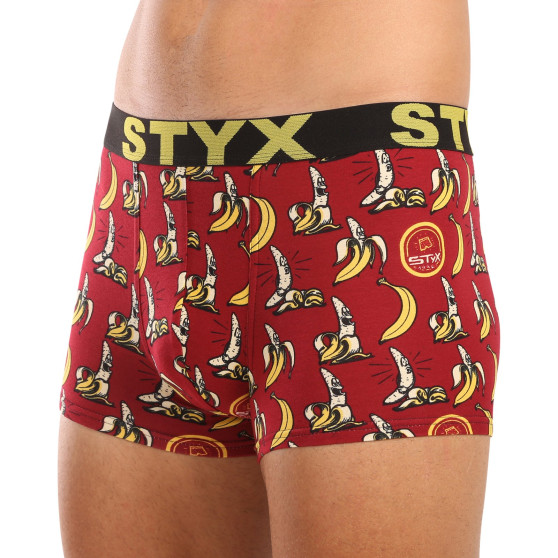 3PACK Styx miesten boxershortsit art sports kumi monivärinen (3G13198)