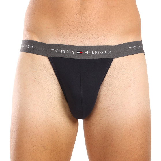 3PACK Tommy Hilfiger miesten jocks mustat (UM0UM03384 0UI)